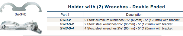 Storz Spanner Wrench - Single End